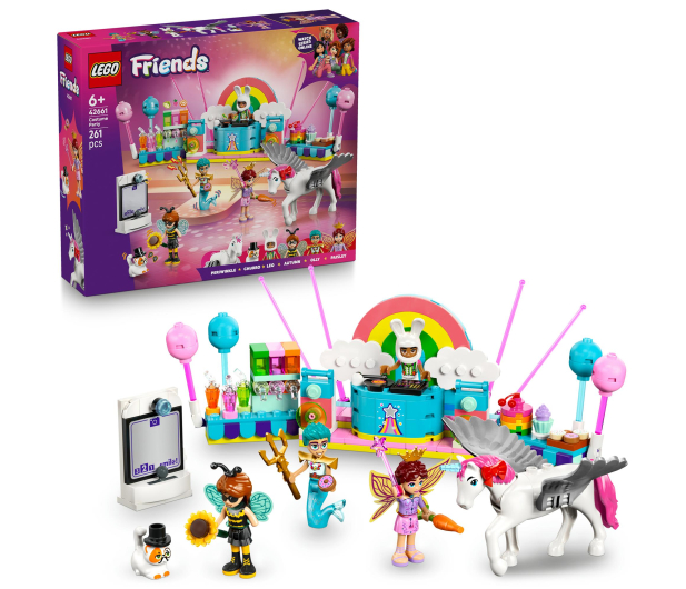 LEGO Friends 42661 Bal przebierańców z jednorożcem i wróżką - 1331627 - zdjęcie 2
